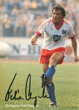 Autogramm wolfgang felix - wolfgang,
