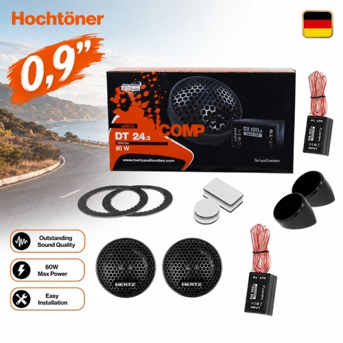 Car audio zoll - 0,9, tweeter