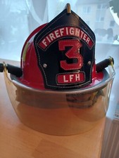 3 Feuerwehrhelme New York