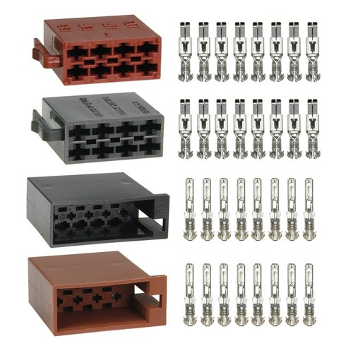 Iso set stecker buchse strom - iso, &