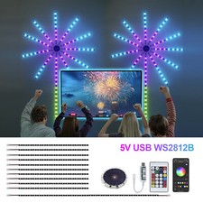 RGB LED Feuerwerk Lichterkette
