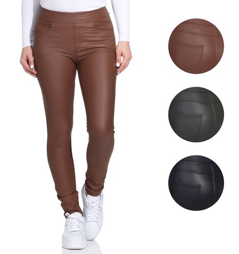 Leggings damen lederoptik - leggings,
