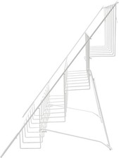 4 Ebenen Metall Kartenständer