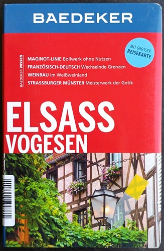 Baedeker reiseführer elsass - reiseführer, "elsass