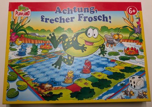 Achtung frecher frosch - achtung,,