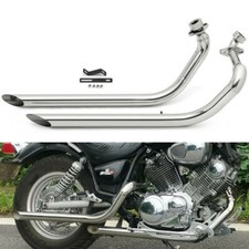 Auspuff Schalldämpfer Auspufftöpfe für Yamaha Virago 750 1100 XV750 XV1100 /S
