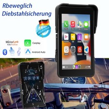 5" Wasserdicht Motorrad Apple CarPlay GPS Navi TouchScreen Navigator Autoradio