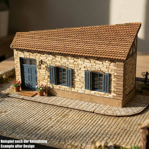 Miniatur gebäude mit - miniatur,