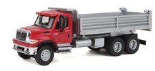 Walthers 11662 SceneMaster 7600 3-Axle Heavy Duty Dump Truck Red/Silver