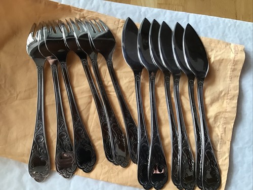 Fischbesteck für person - für, 6