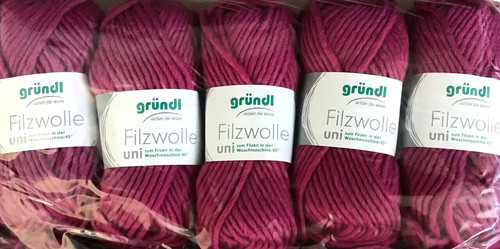 Filzwolle uni - (kg/48€),