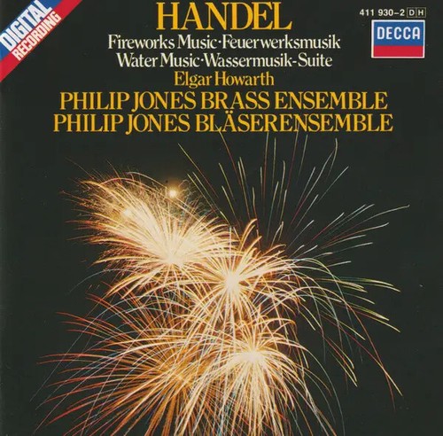 Händel fireworks music - cd,