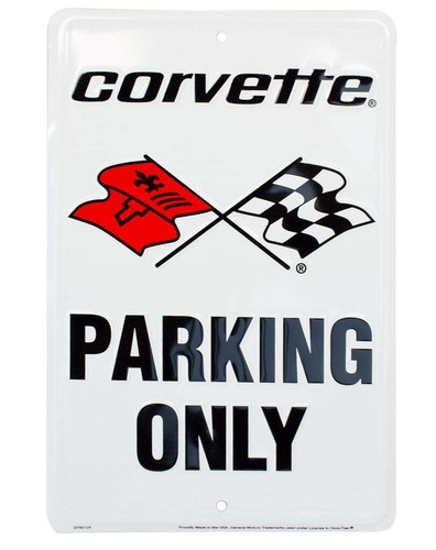Cooles schild corvette - us,