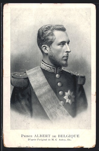 Prince albert belgique - ak,