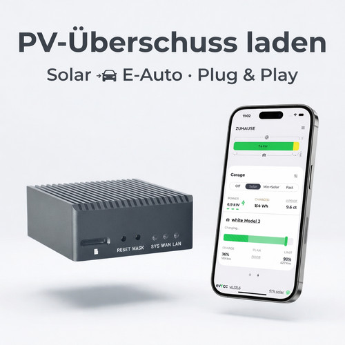 Evcc box pv - |, Überschussladen