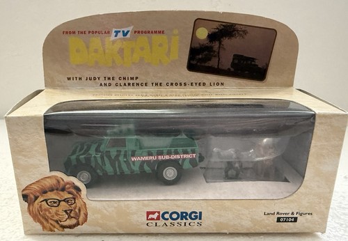 Corgi 07104 daktari land rover - corgi,