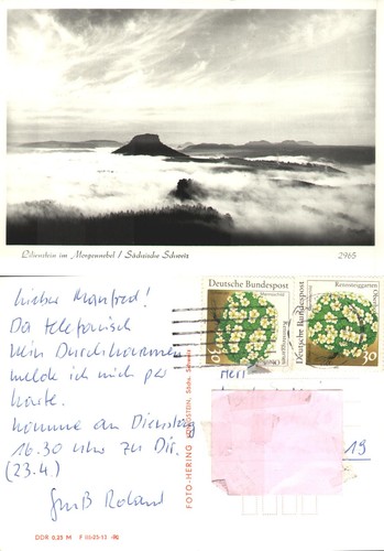 Lilienstein sächs schweiz - sächs.,