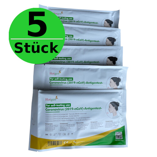 Corona hotgen schnelltest - 5x,