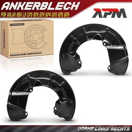 Ankerblech bremsscheibe - 2x,