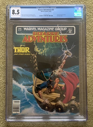 Bizarre adventures cgc 8 5 - adventures, #32