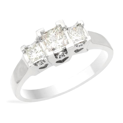 Zertifizierter 14k weißgold - 14k, 3