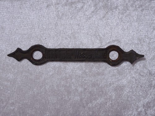 Antiker eisen kessel zeiger - antiker,
