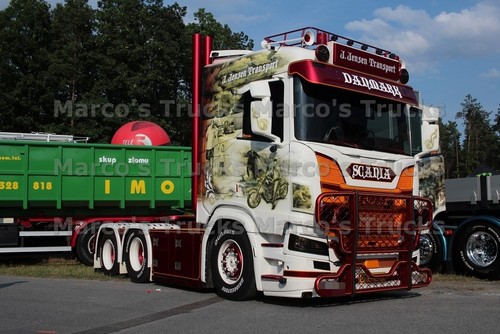 Lkw foto scania kippanhänger - foto,