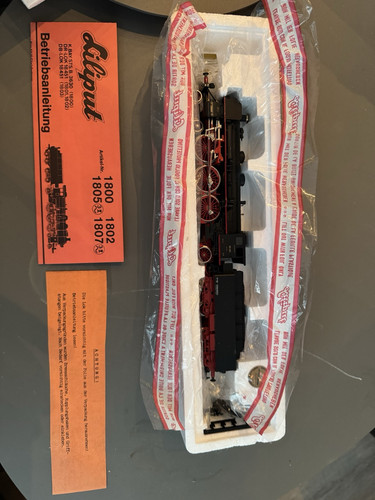 Liliput 1802 dampflok - h0,
