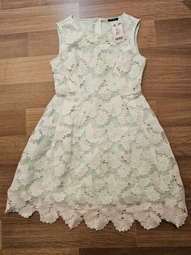 Kleid sommer mintgrün weiß - sommer,