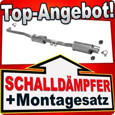 Mittelschalldämpfer für
