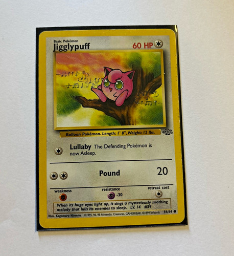 Pokémon tcg jungle jigglypuff - pokémon,