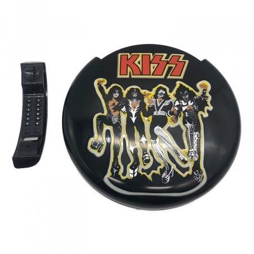 Kiss neon telefon 90s japanese - telefon,