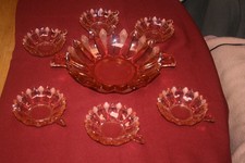 Kompottschalen set rosa - kompottschalen,