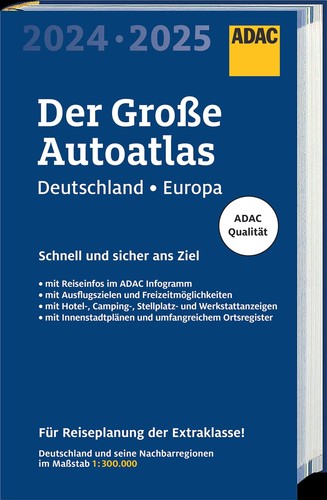 Adac der große autoatlas - der,