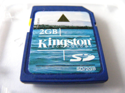 2gb secure digital - card, (