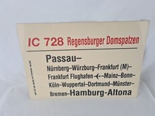 Zuglaufschild 728 - zuglaufschild,