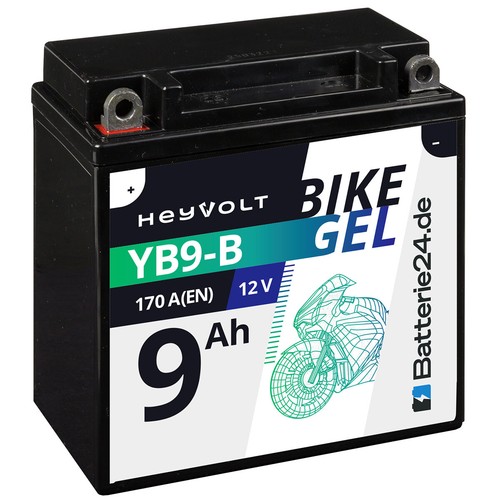 Gel motorradbatterie 9ah 12v - motorradbatterie,