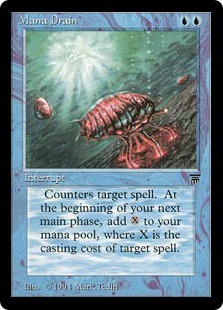 Magic mtg mana drain - -,