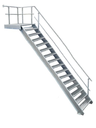 Stufen podest stahltreppe - podest,