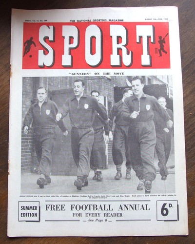 Sport magazine gunners - sport,