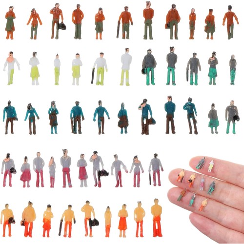 100 miniaturfiguren set - miniaturfiguren, 1:150