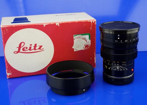 Leica summilux 75 e60 - 1,4/75,