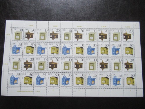 Ddr briefmarken - ddr, zd