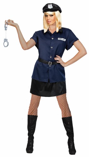 Sexy polizistin damenkostüm - sexy,