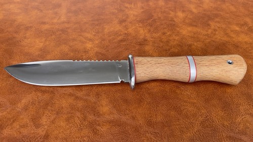 Handgeschmiedetes jagdmesser - handgeschmiedetes,