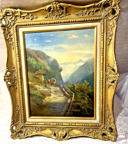 Romantische alpenlandschaft - romantische,