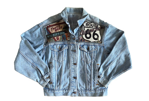 Route66 jeansjacke l von - jeansjacke,