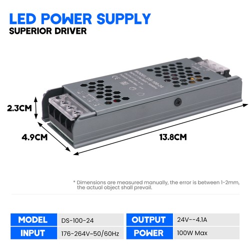 12v 24v led trafo - dc,