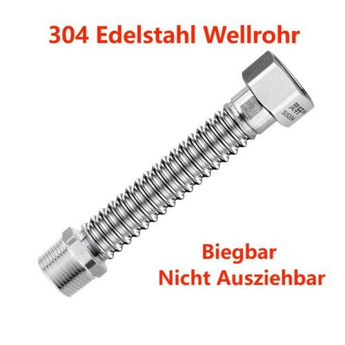 Edelstahl wellrohr biegbar - wellrohr,