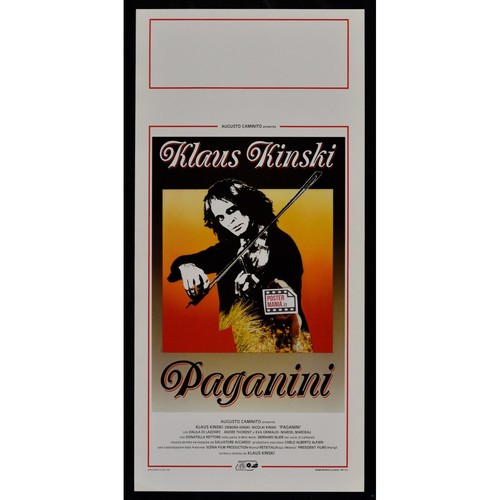 Plakat paganini klaus kinski - paganini,